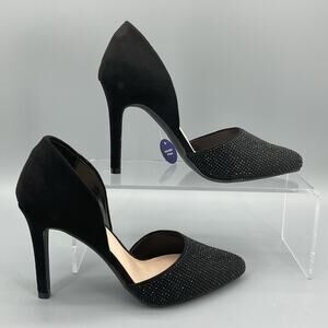 NEW Apt 9 Women’s Oslynn Studded Pointed D’Orsay Pumps Black Size 6